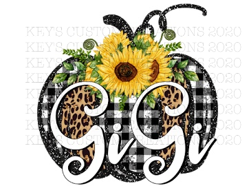 Fall Grandmother Pumpkin