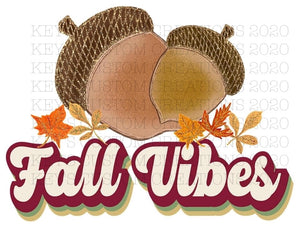 Fall Vibes Acorn