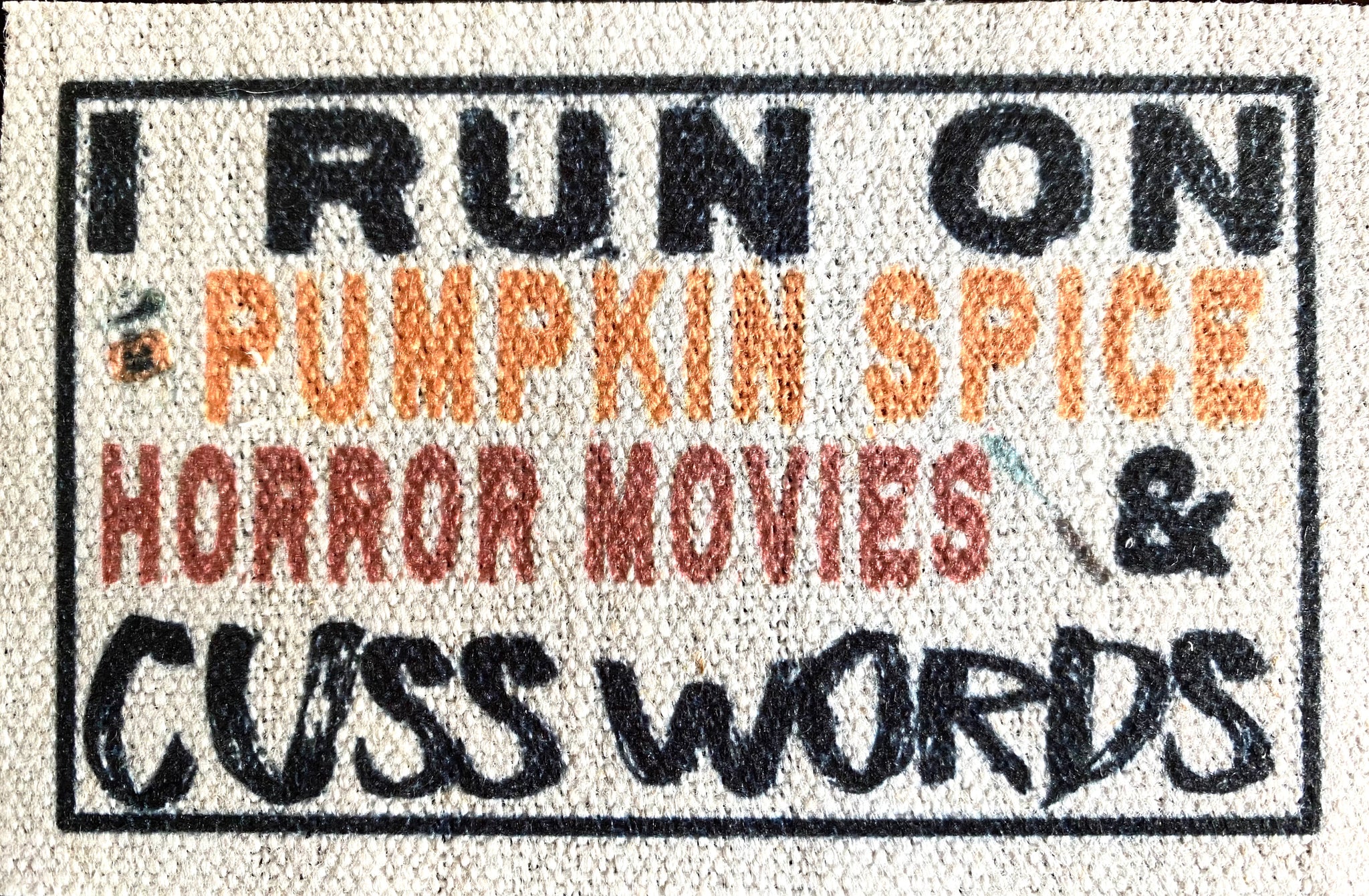 Pumpkin Spice, Horror Movies, & Cuss Words
