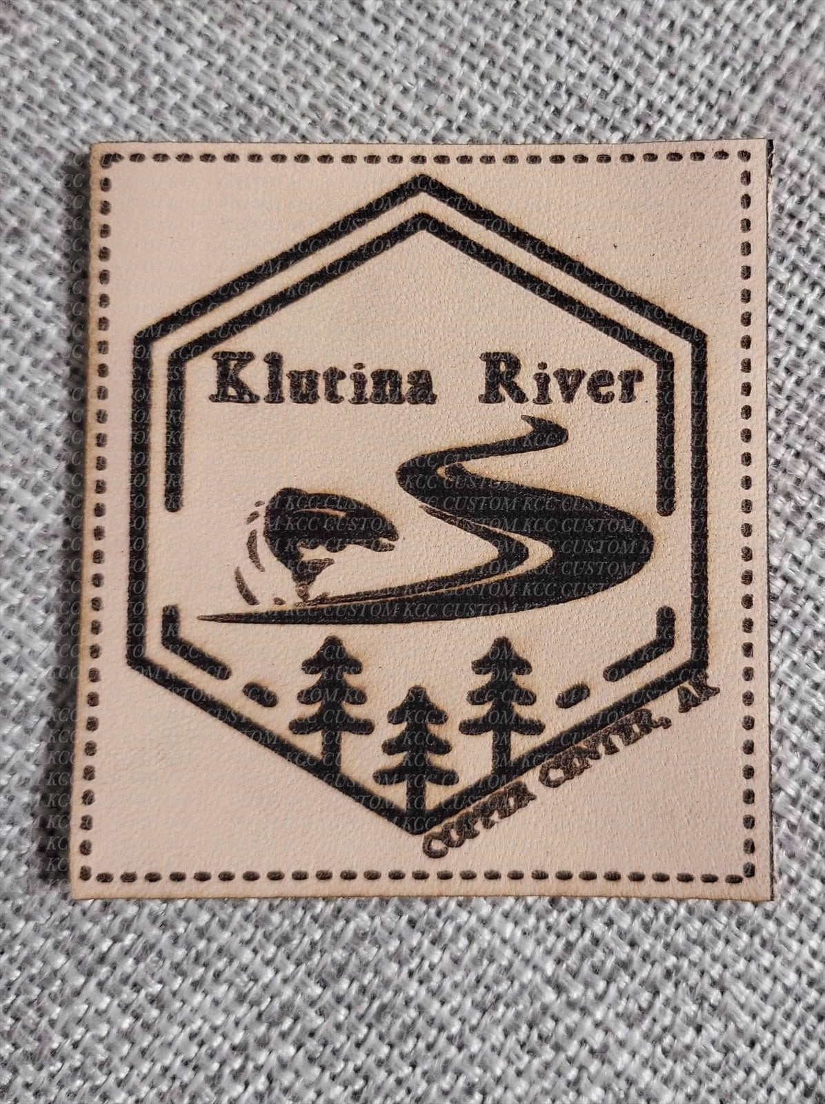 Samantha Custom Leather Patch