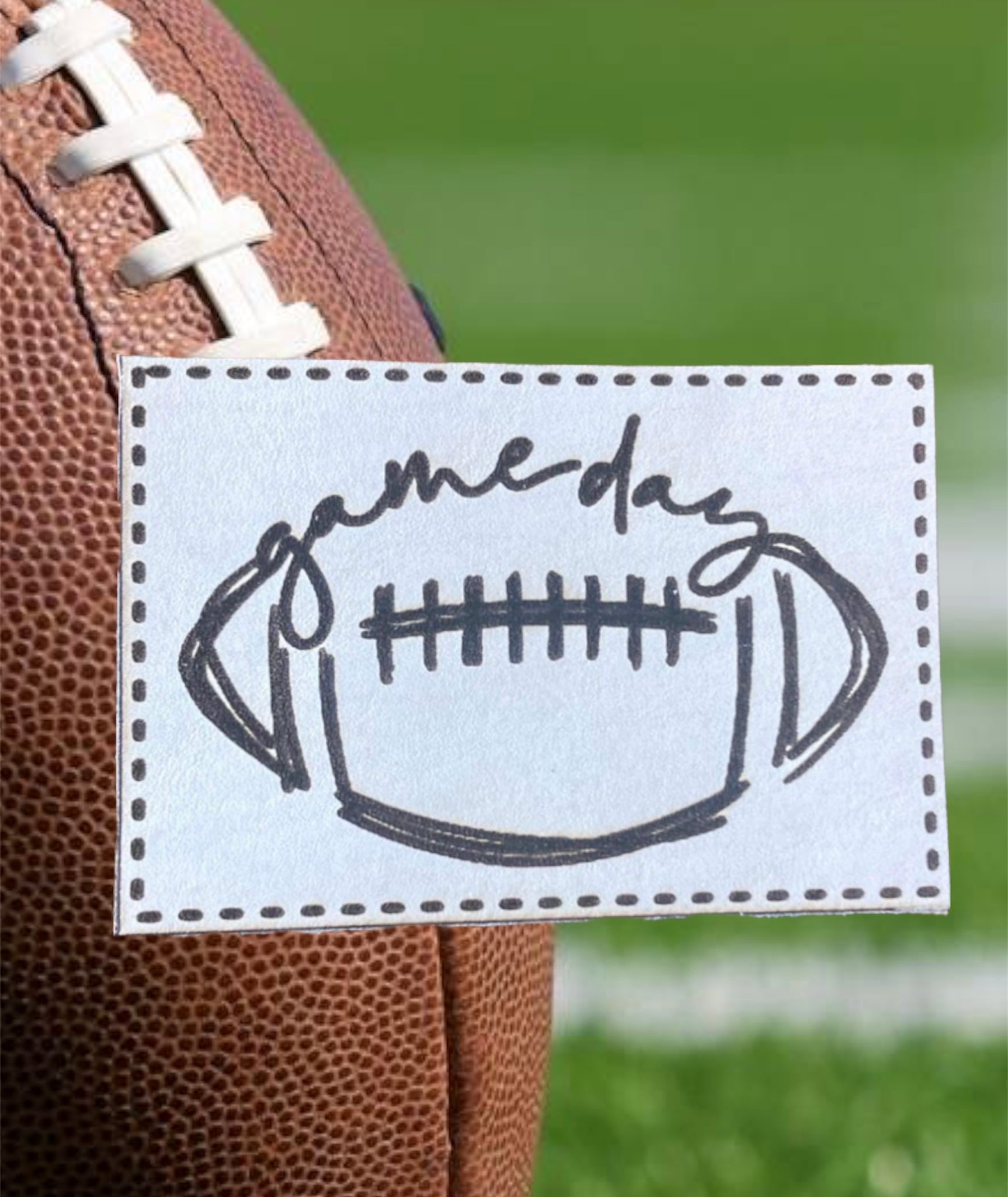 Gameday Leather Patch
