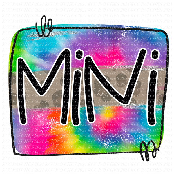 Mama/Mini Rainbow Tye-dye