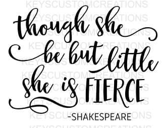 She is Fierce