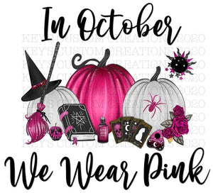 In October We Wear Pink
