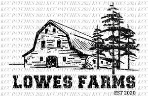 Lowes Custom Leather Patch