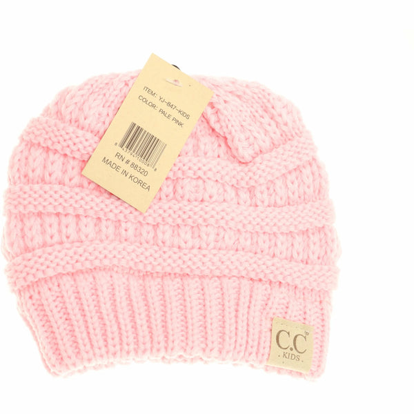 Kids Solid CC Beanie- YJ847KIDS