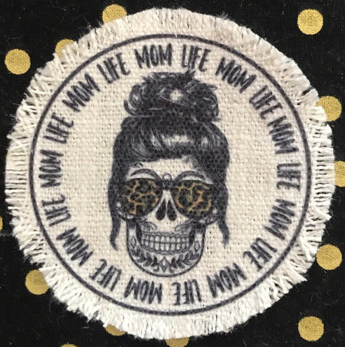 Mom Life Skull