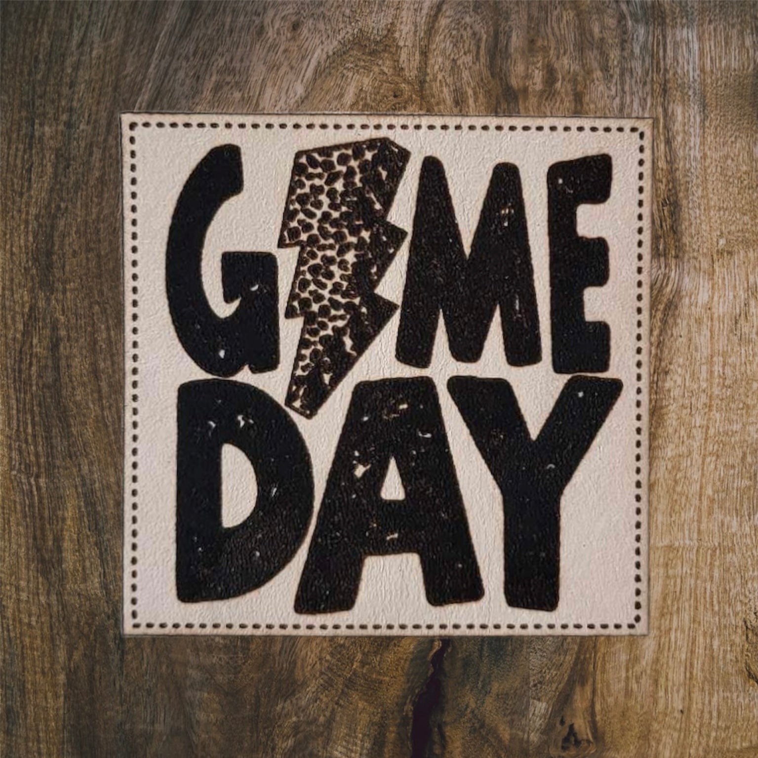 Game Day Leather Patch