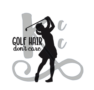 Golf Hair Don't Care